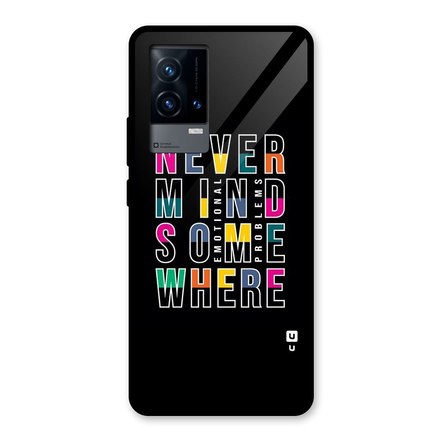 Nevermind Somewhere Glass Back Case for iQOO 9 5G