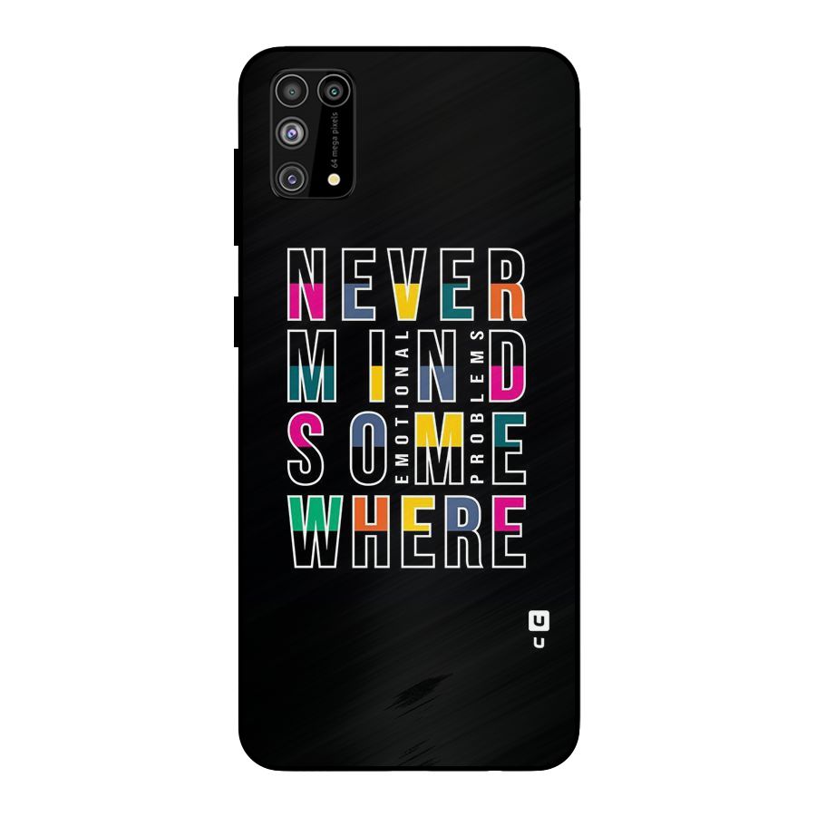 Nevermind Somewhere Metal Back Case for Galaxy F41