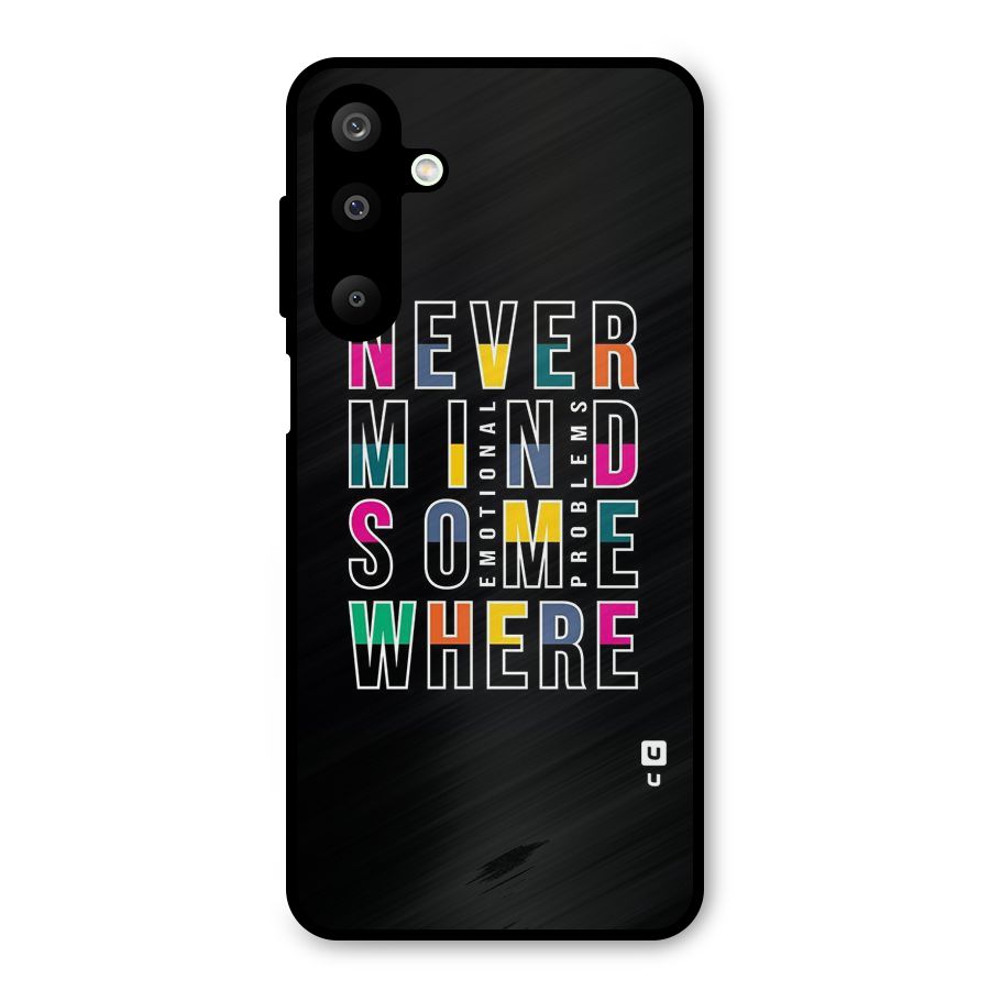 Nevermind Somewhere Metal Back Case for Galaxy M16