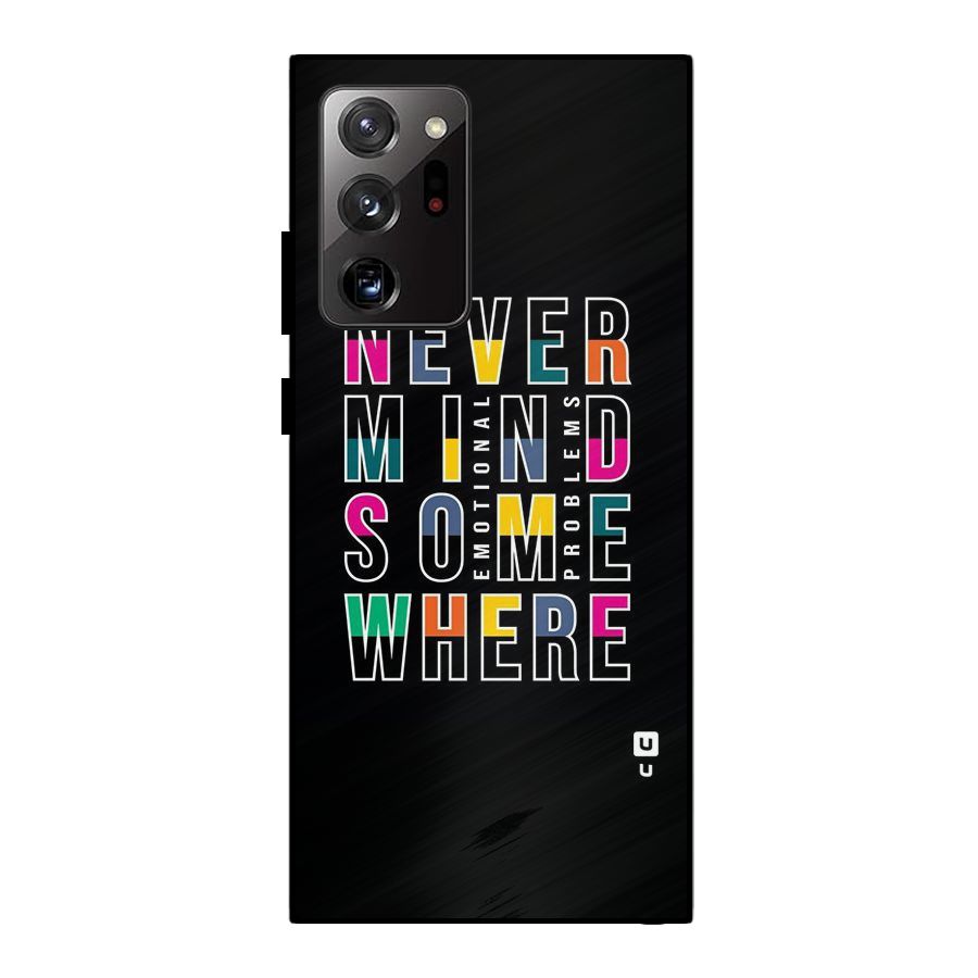 Nevermind Somewhere Metal Back Case for Galaxy Note 20 Ultra