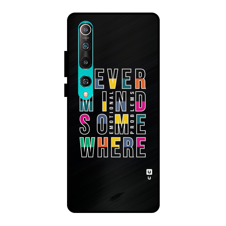 Nevermind Somewhere Metal Back Case for Mi 10