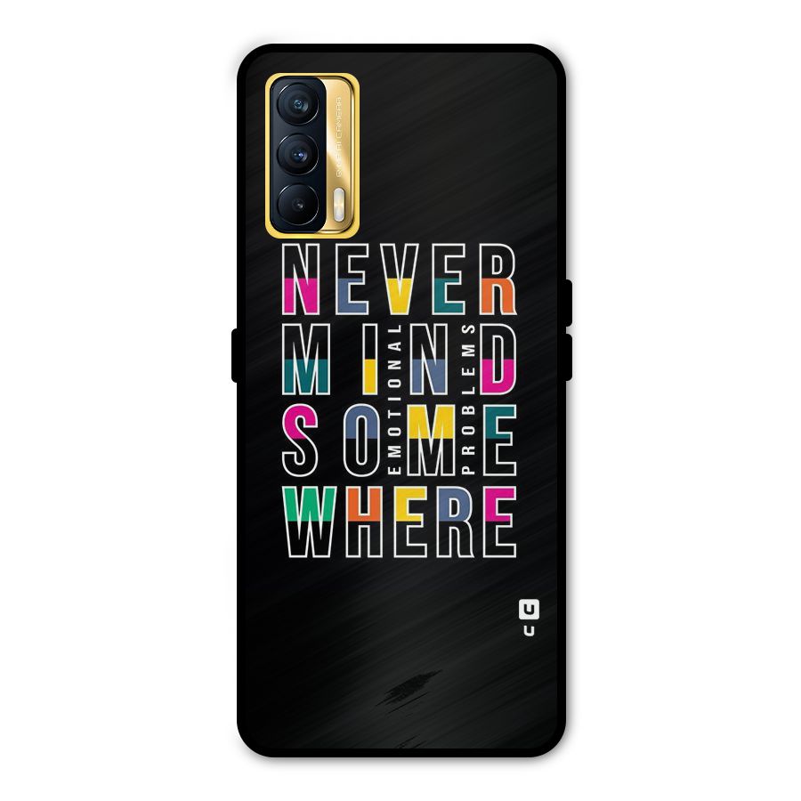 Nevermind Somewhere Metal Back Case for Realme X7