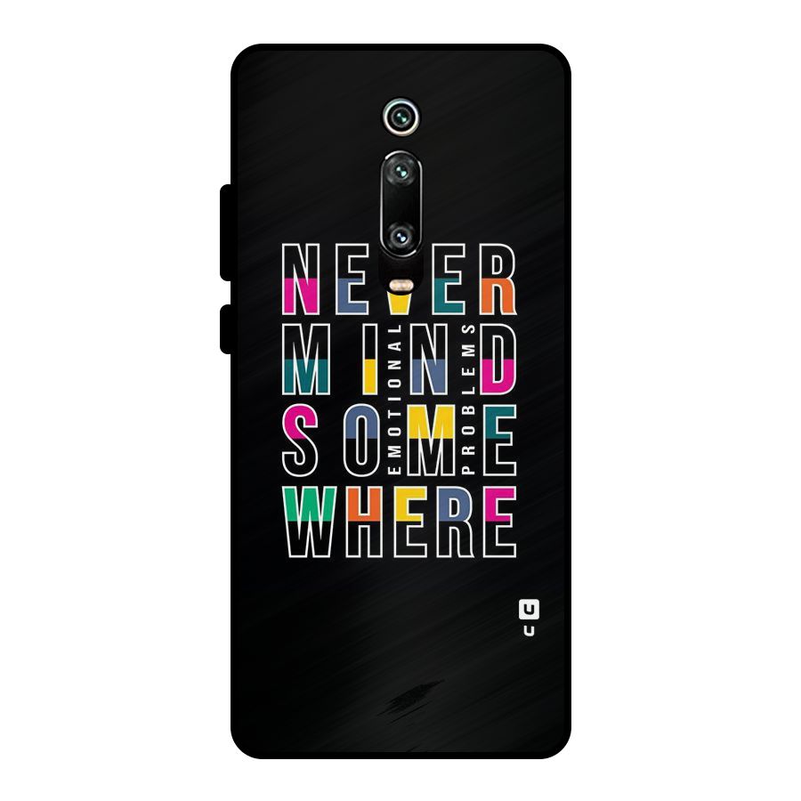 Nevermind Somewhere Metal Back Case for Redmi K20