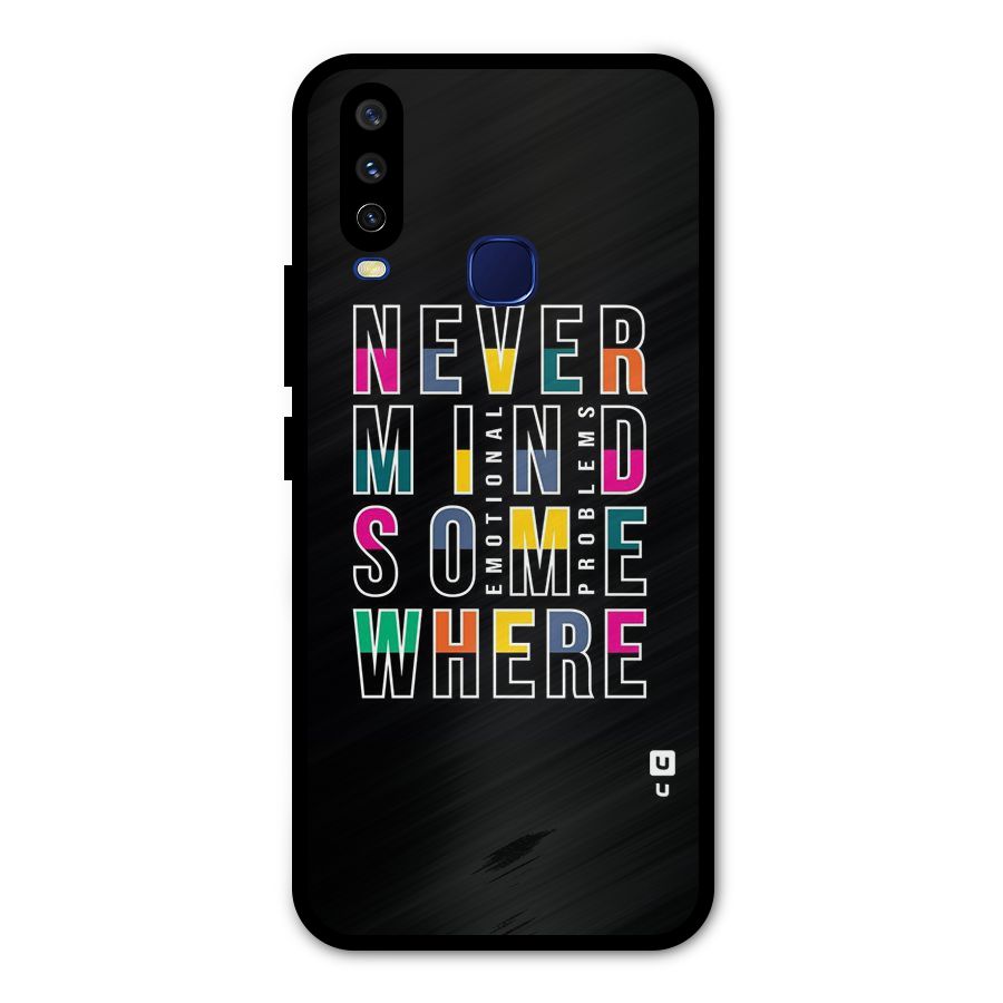 Nevermind Somewhere Metal Back Case for Vivo V17