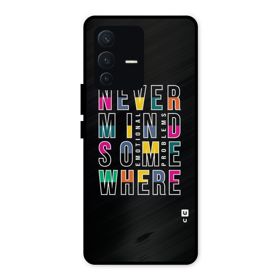 Nevermind Somewhere Metal Back Case for Vivo V23 5G