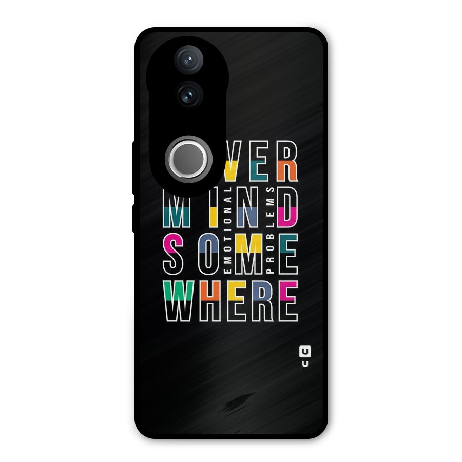 Nevermind Somewhere Metal Back Case for Vivo V50