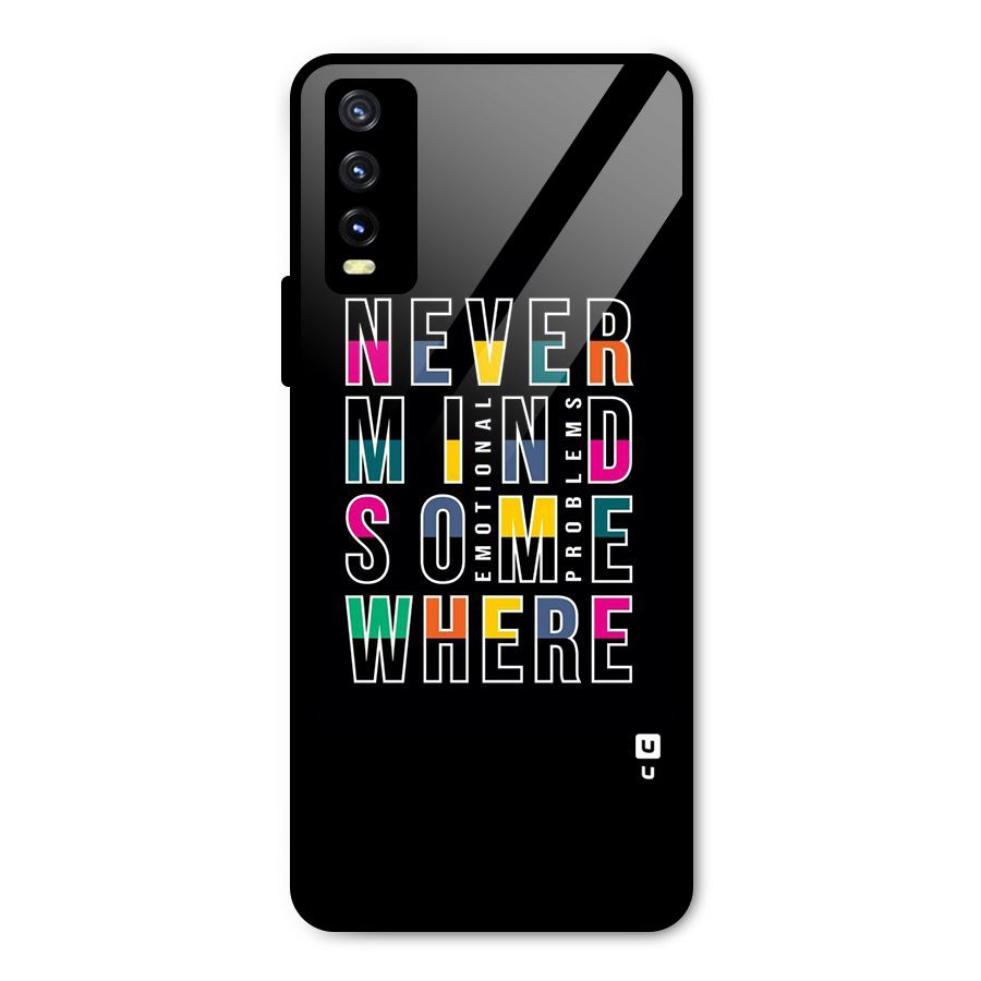 Nevermind Somewhere Metal Back Case for Vivo Y20i
