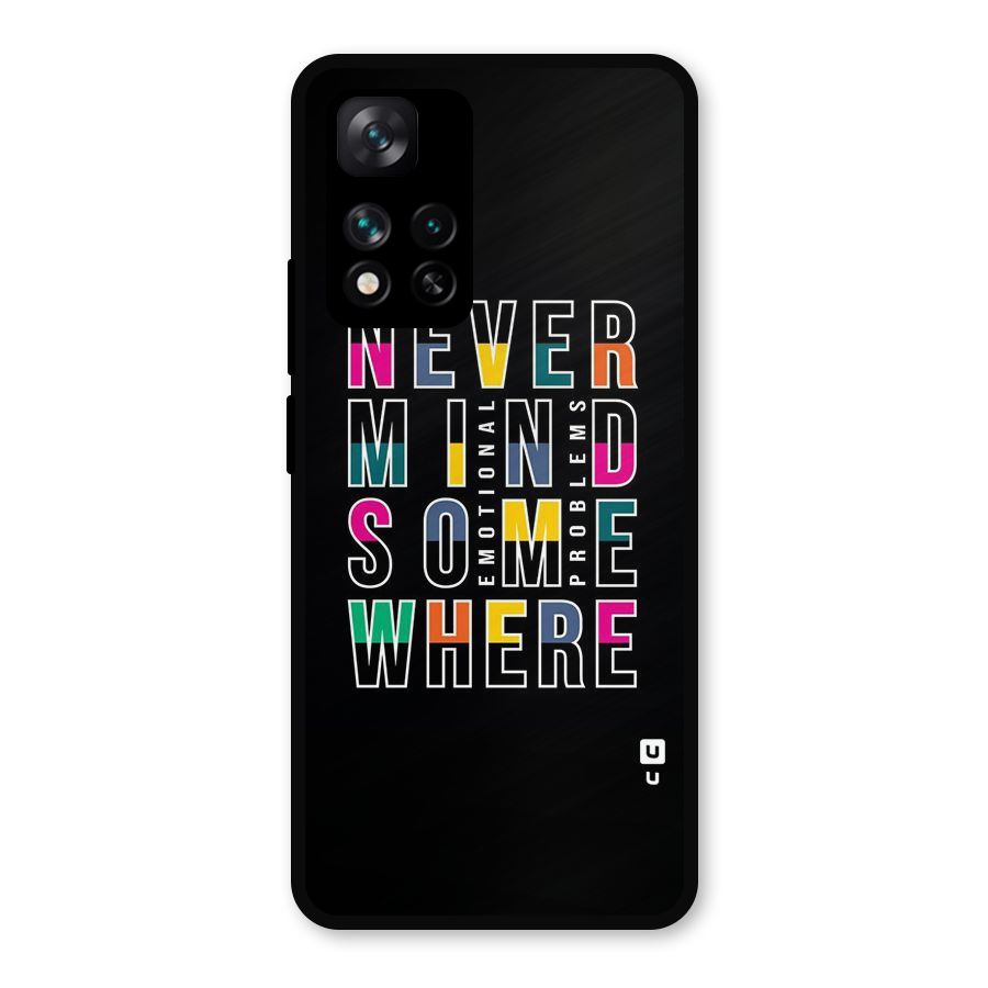 Nevermind Somewhere Metal Back Case for Xiaomi 11i 5G