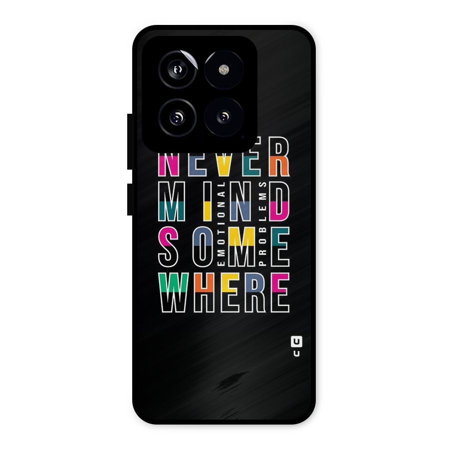 Nevermind Somewhere Metal Back Case for Xiaomi 14