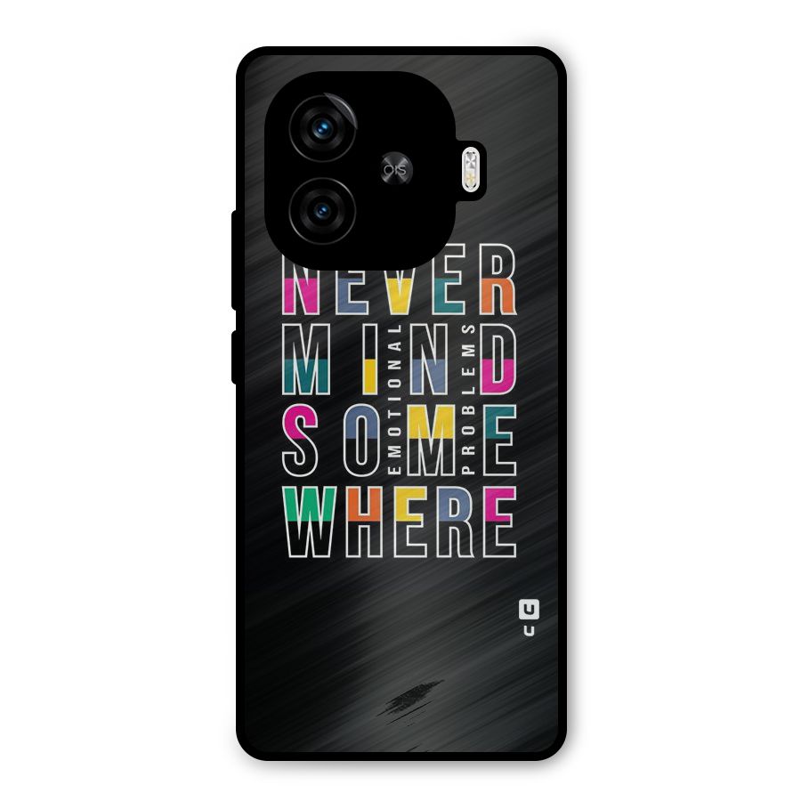 Nevermind Somewhere Metal Back Case for iQOO Neo 10R