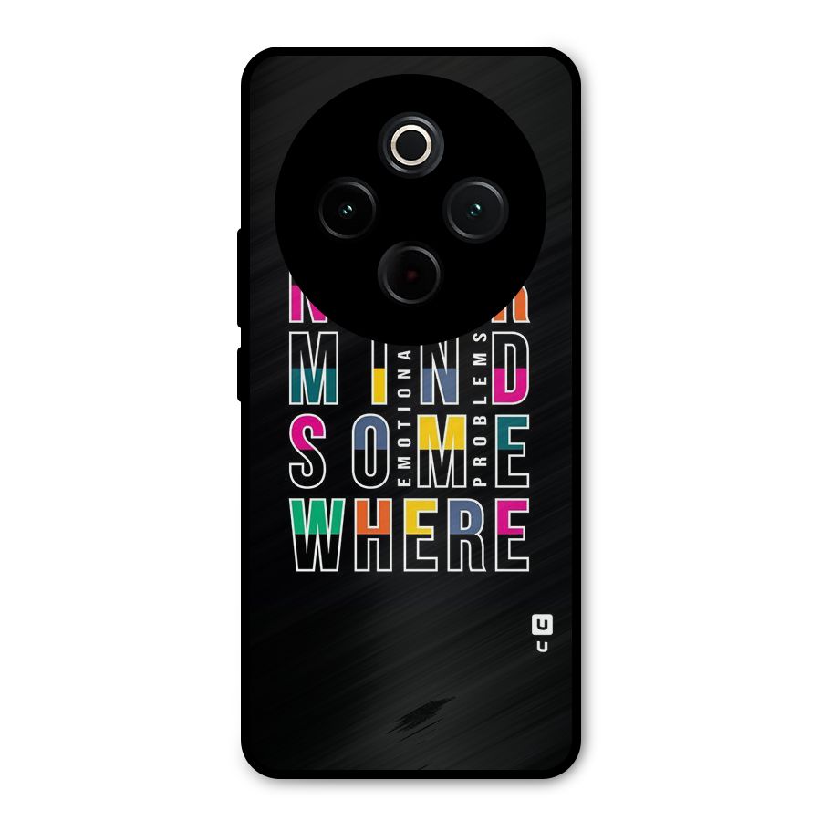 Nevermind Somewhere Metal Back Case for iQOO Z10