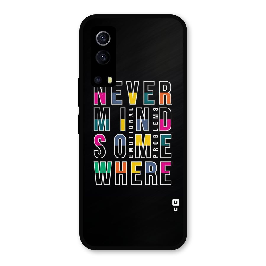 Nevermind Somewhere Metal Back Case for iQOO Z3