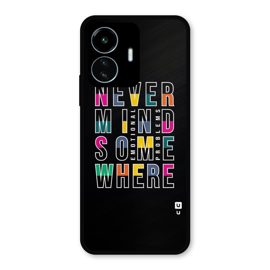 Nevermind Somewhere Metal Back Case for vivo iQOO Z6 Lite 5G