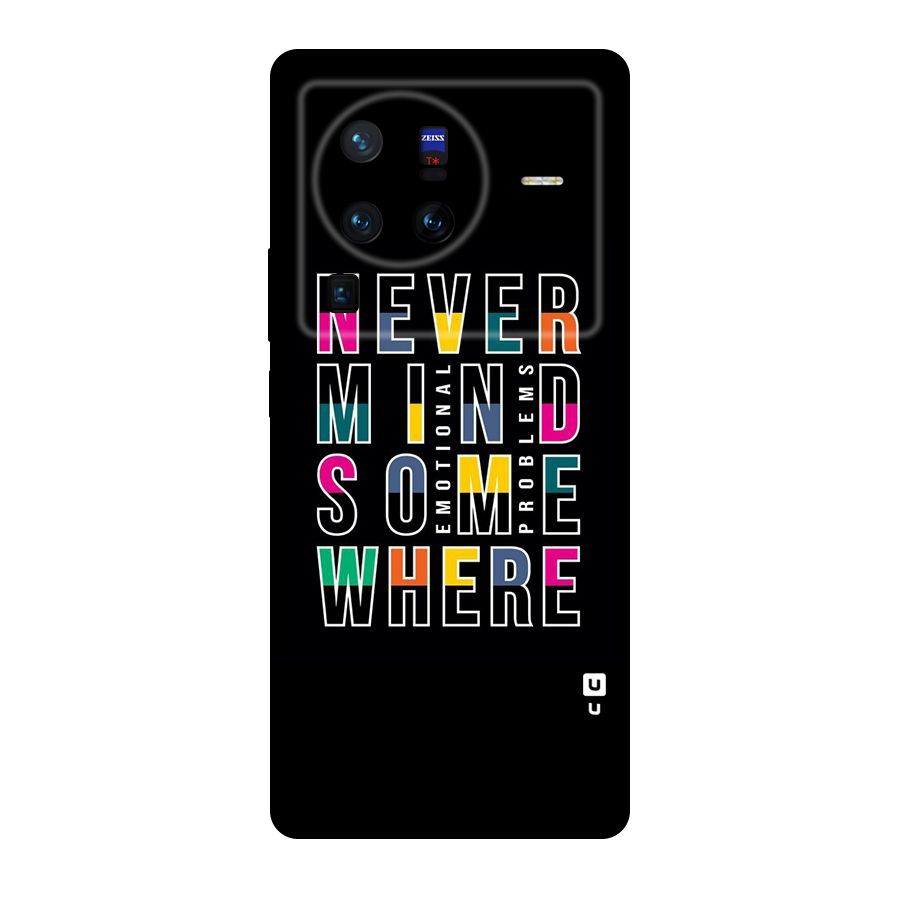 Nevermind Somewhere Original Polycarbonate Back Case for Vivo X80