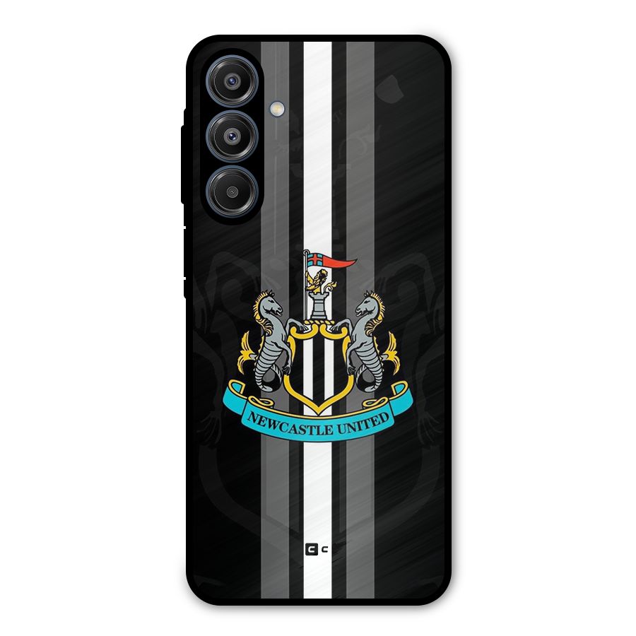 New Castle United Metal Back Case for Galaxy A16 5G