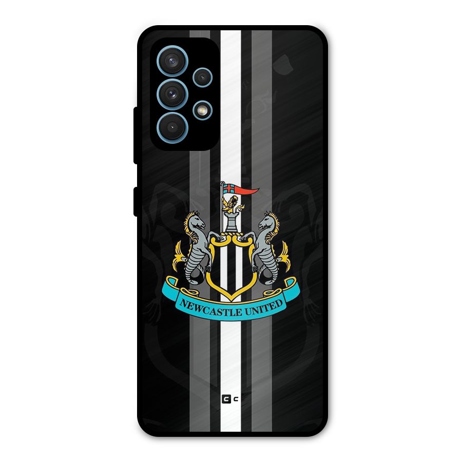 New Castle United Metal Back Case for Galaxy A32