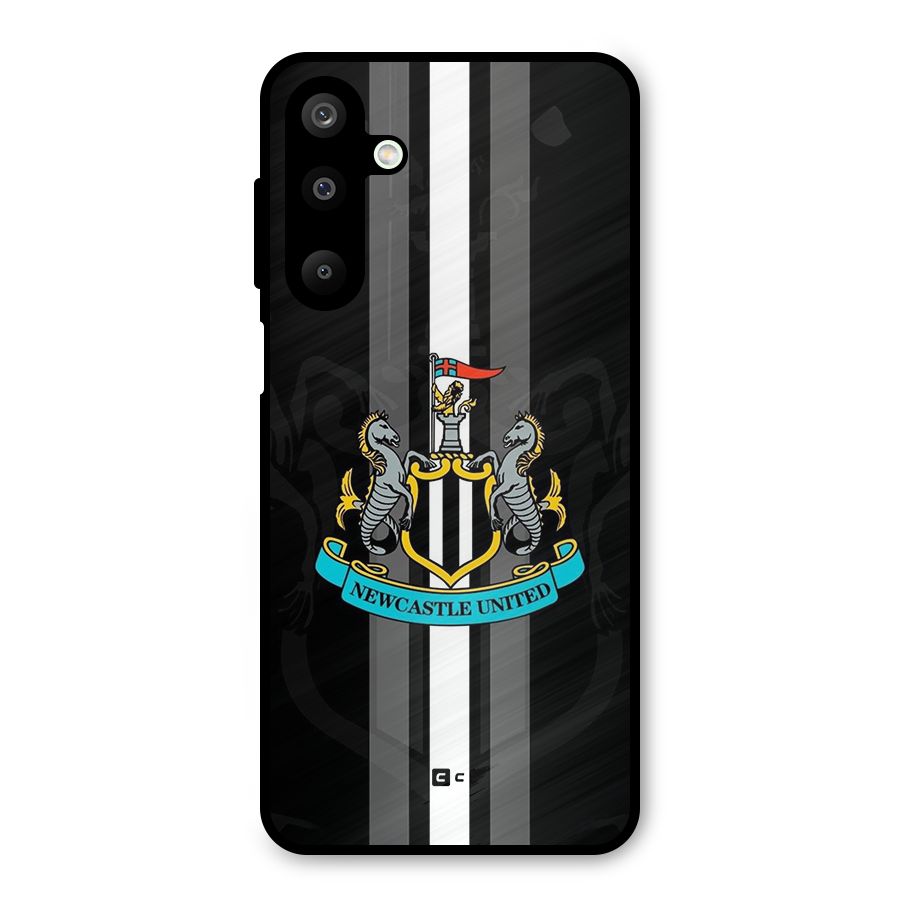 New Castle United Metal Back Case for Galaxy M16