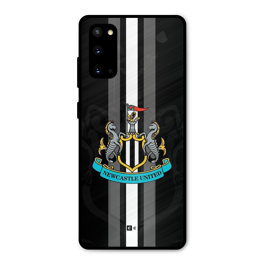 New Castle United Metal Back Case for Galaxy S20