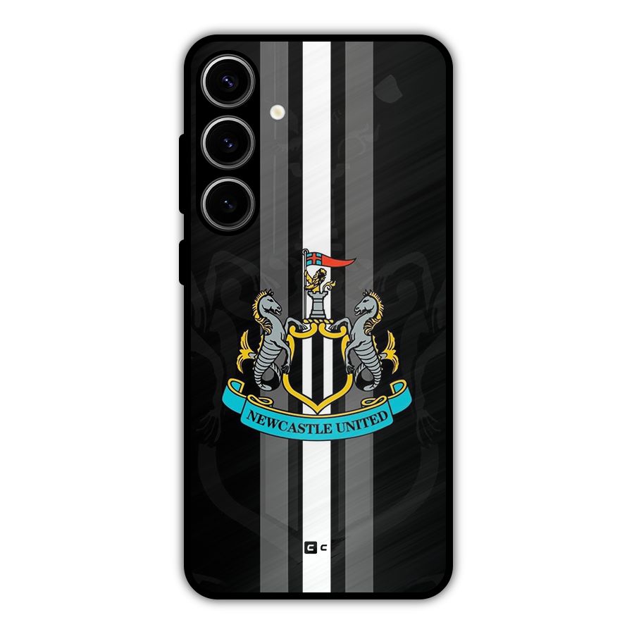 New Castle United Metal Back Case for Galaxy S24 Plus