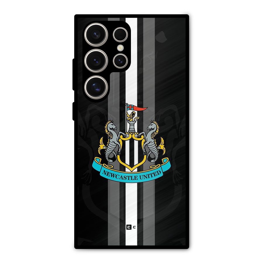 New Castle United Metal Back Case for Galaxy S24 Ultra