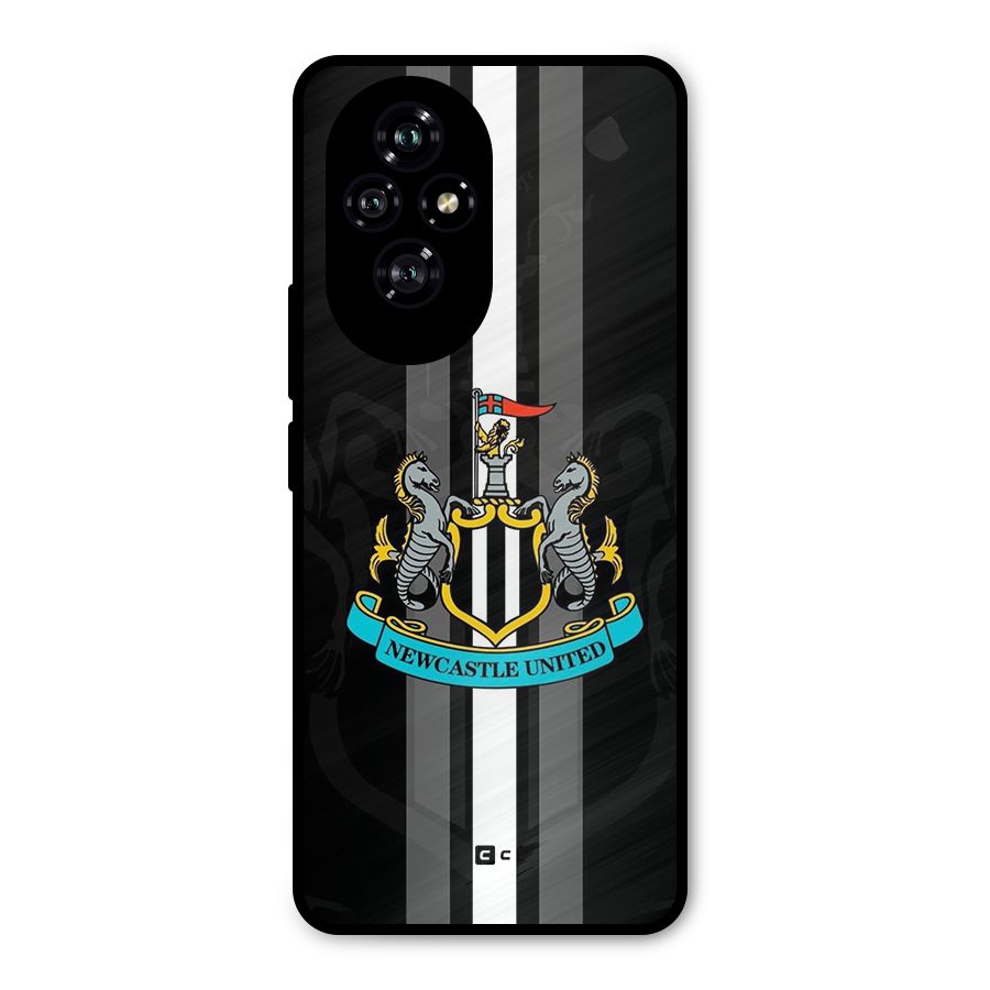 New Castle United Metal Back Case for Honor 200