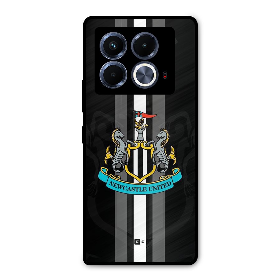 New Castle United Metal Back Case for Infinix Note 40 5G