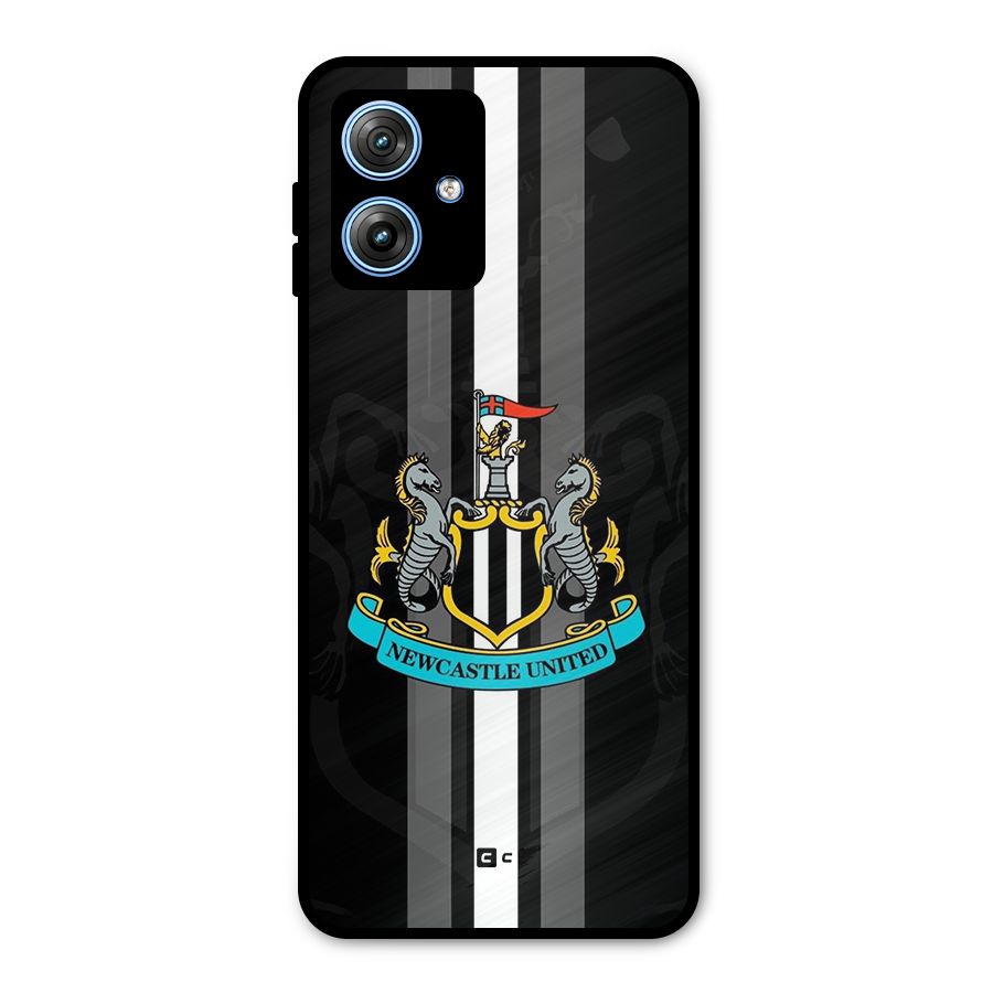 New Castle United Metal Back Case for Moto G54