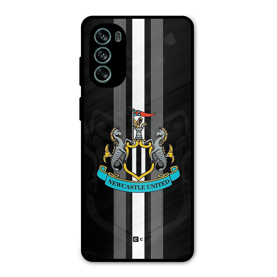 New Castle United Metal Back Case for Moto G62