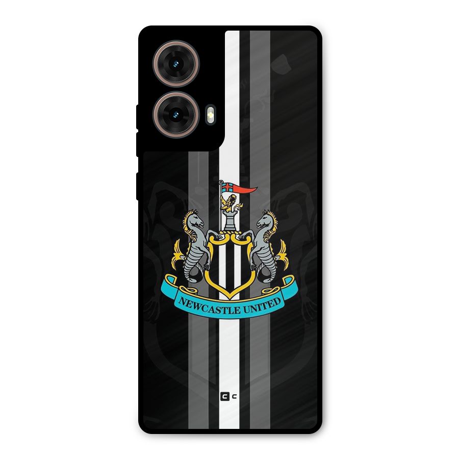 New Castle United Metal Back Case for Moto G85