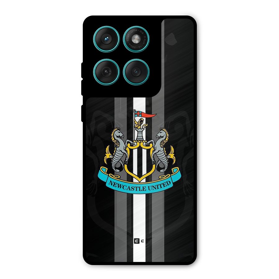 New Castle United Metal Back Case for Motorola Edge 60 Fusion