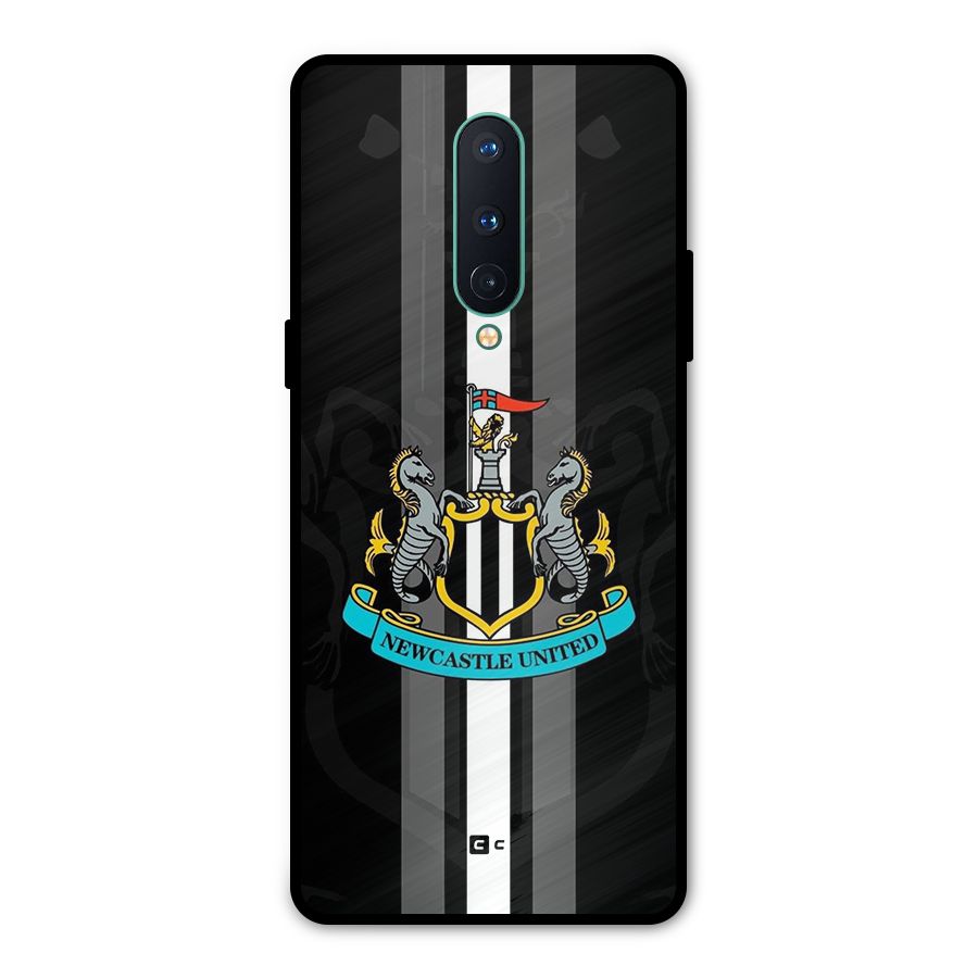 New Castle United Metal Back Case for OnePlus 8