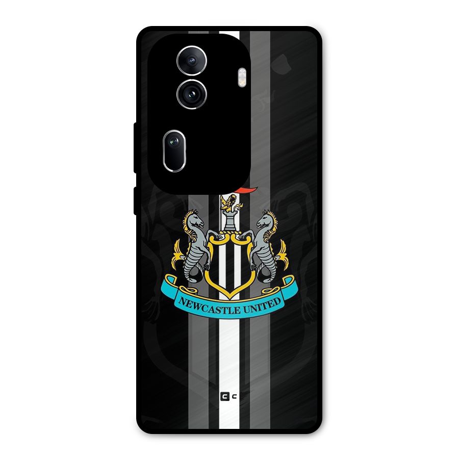 New Castle United Metal Back Case for Oppo Reno11 Pro 5G