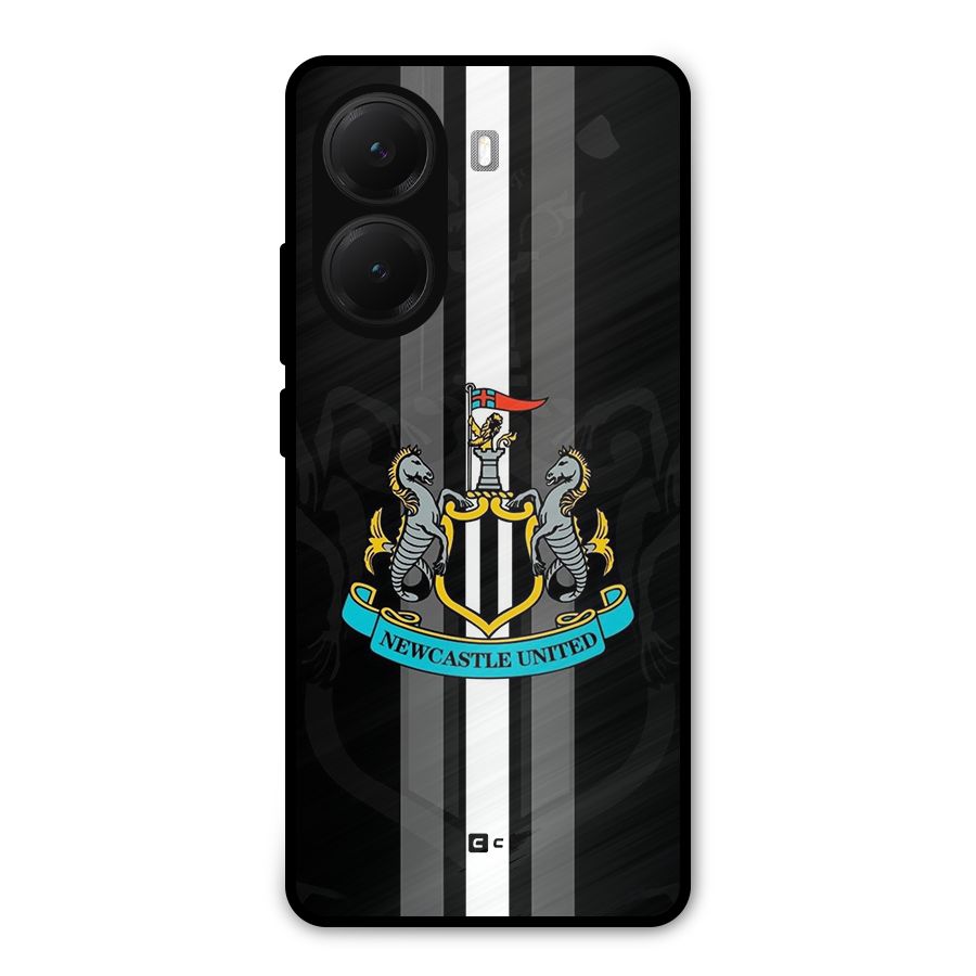 New Castle United Metal Back Case for Poco X7 Pro