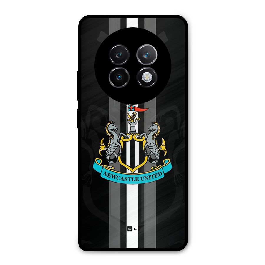 New Castle United Metal Back Case for Realme 13 Plus