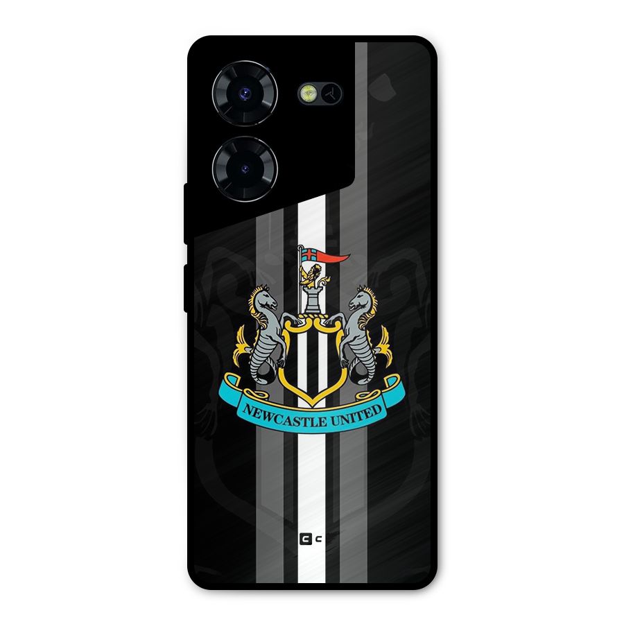 New Castle United Metal Back Case for Tecno Pova 5 Pro 5G