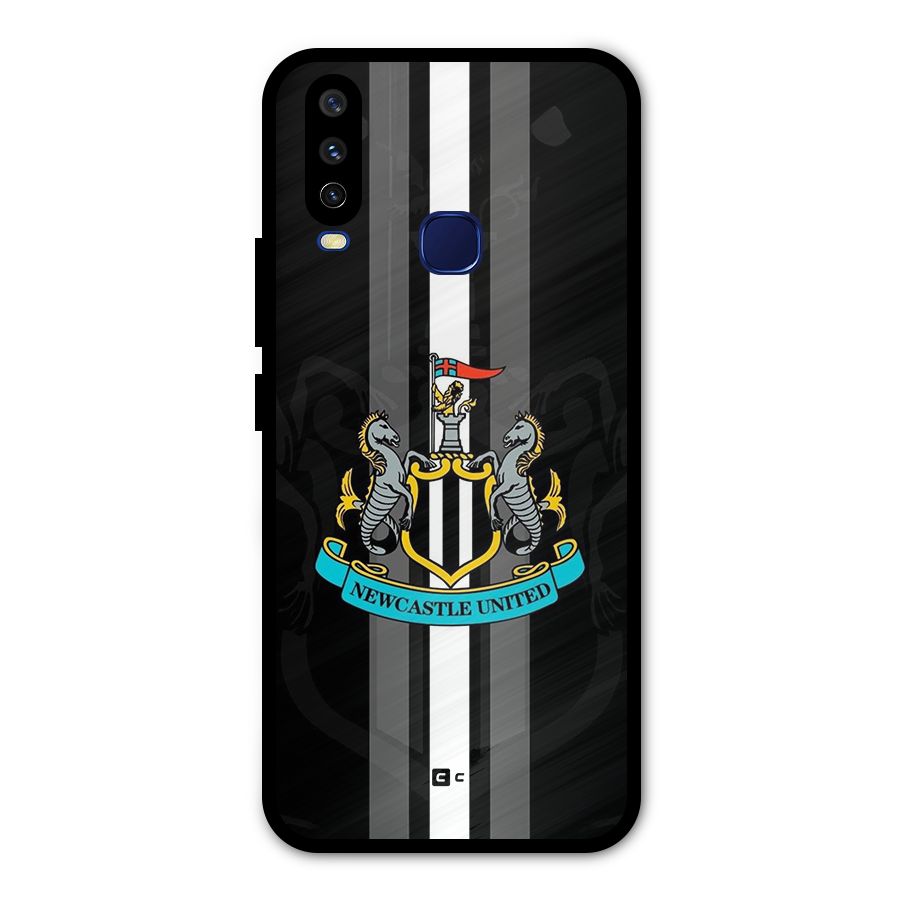 New Castle United Metal Back Case for Vivo V17