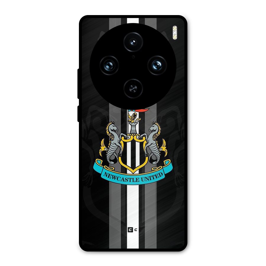 New Castle United Metal Back Case for Vivo X100 Pro