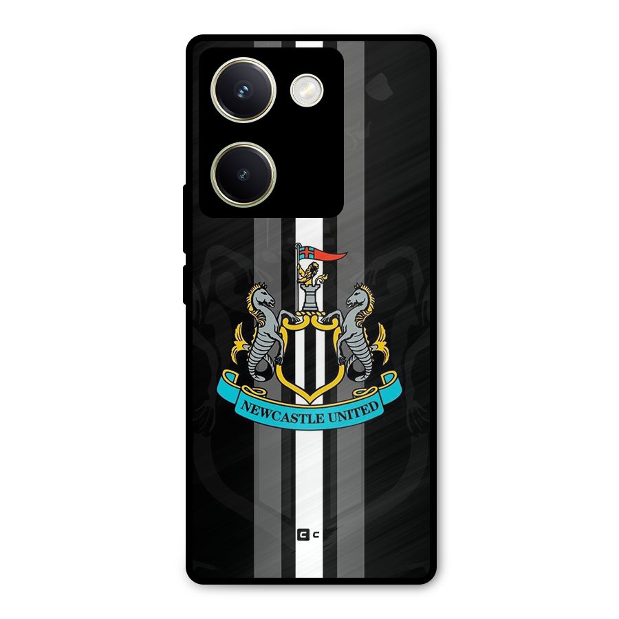 New Castle United Metal Back Case for Vivo Y200 Pro