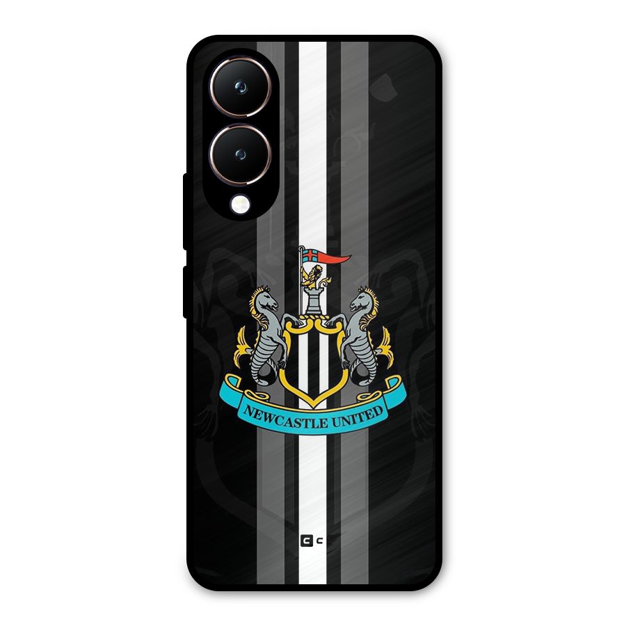 New Castle United Metal Back Case for Vivo Y28