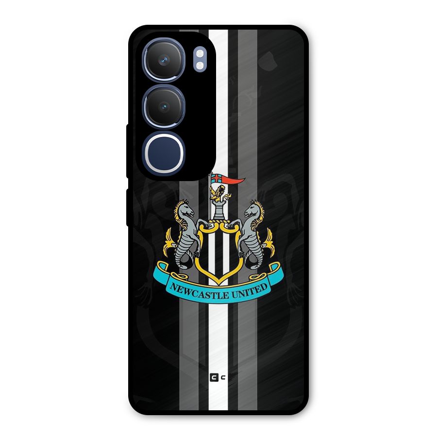 New Castle United Metal Back Case for Vivo Y29