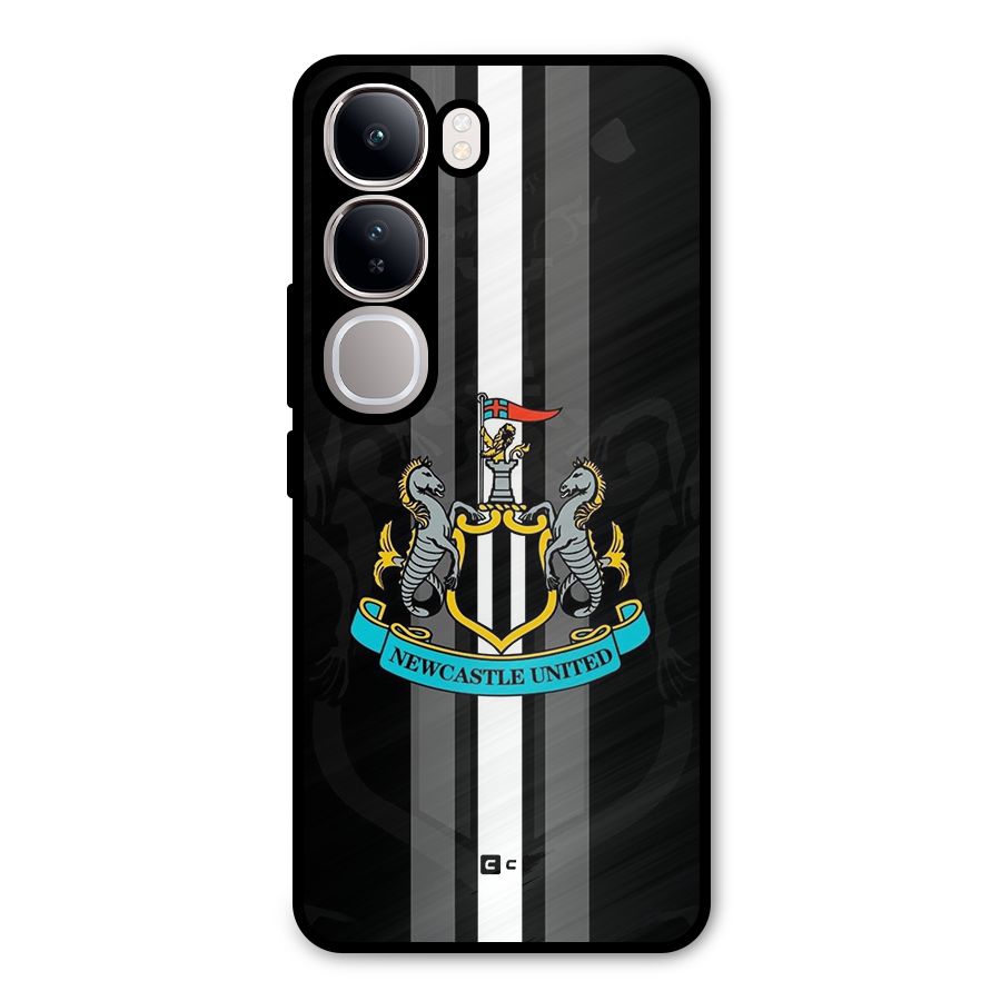 New Castle United Metal Back Case for Vivo Y300