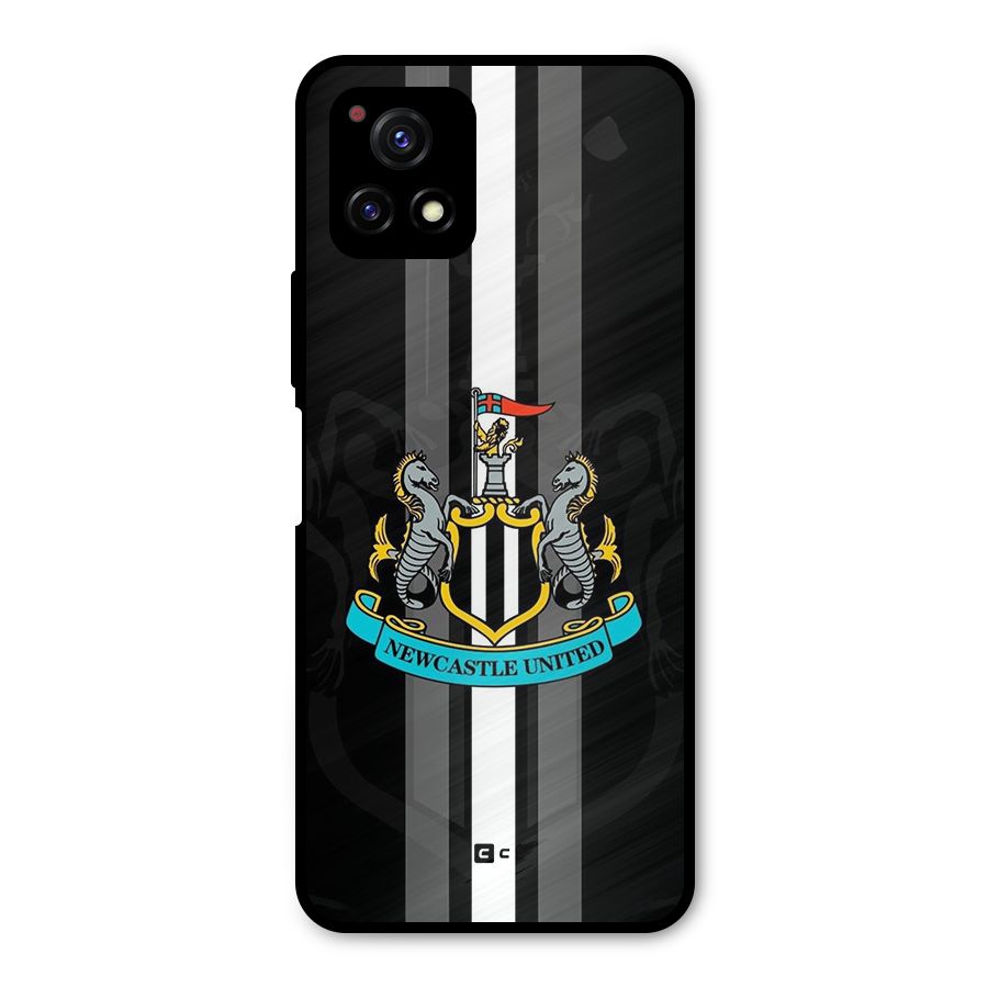 New Castle United Metal Back Case for Vivo Y72 5G