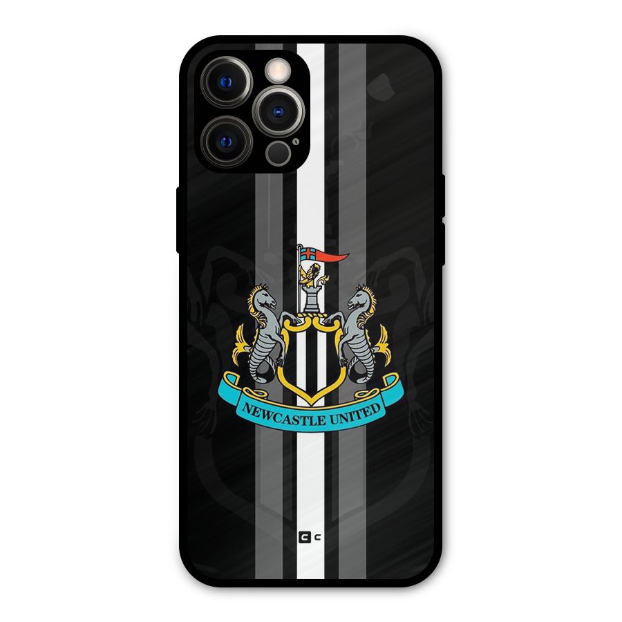 New Castle United Metal Back Case for iPhone 12 Pro Max
