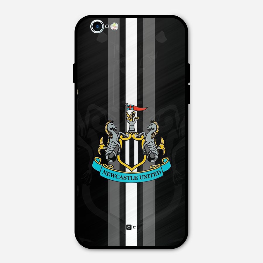 New Castle United Metal Back Case for iPhone 6 6s