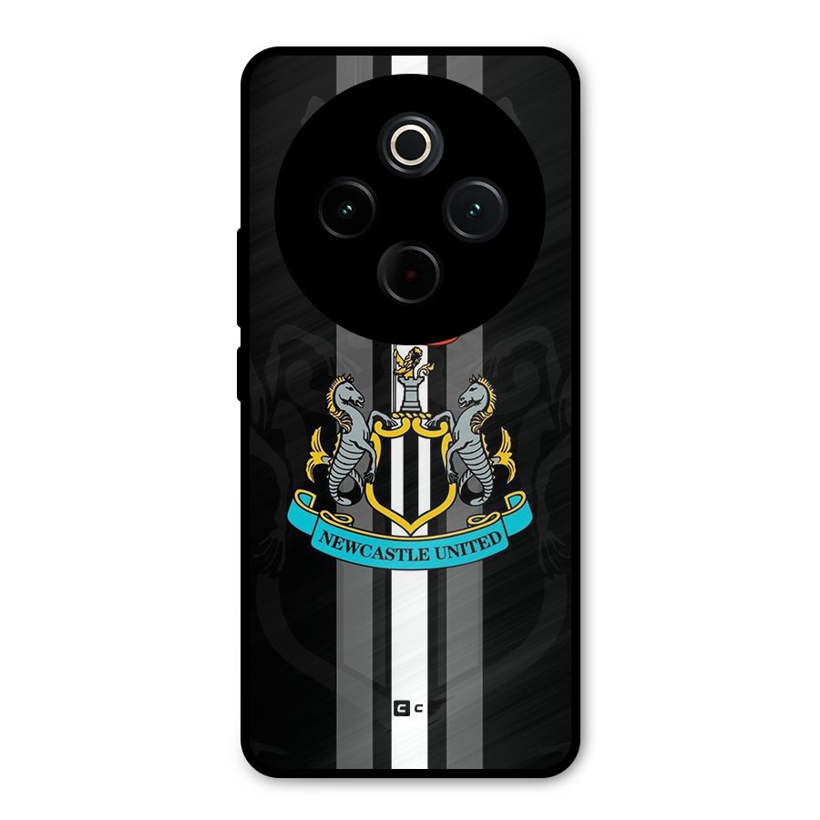 New Castle United Metal Back Case for iQOO Z10