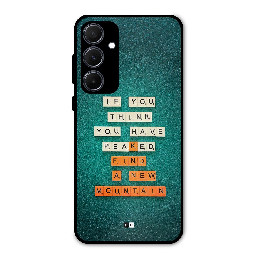 New Mountain Metal Back Case for Galaxy A35