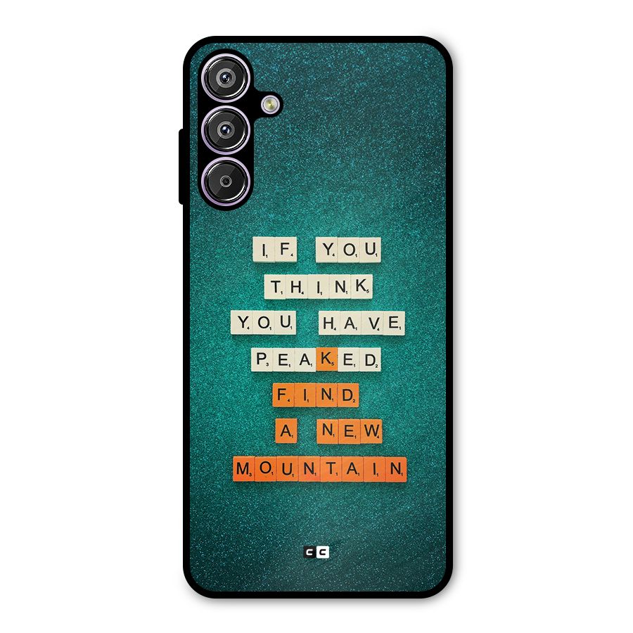 New Mountain Metal Back Case for Galaxy F15