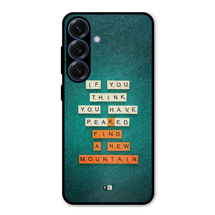 New Mountain Metal Back Case for Galaxy S25