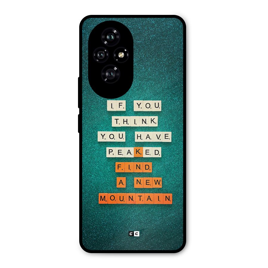 New Mountain Metal Back Case for Honor 200