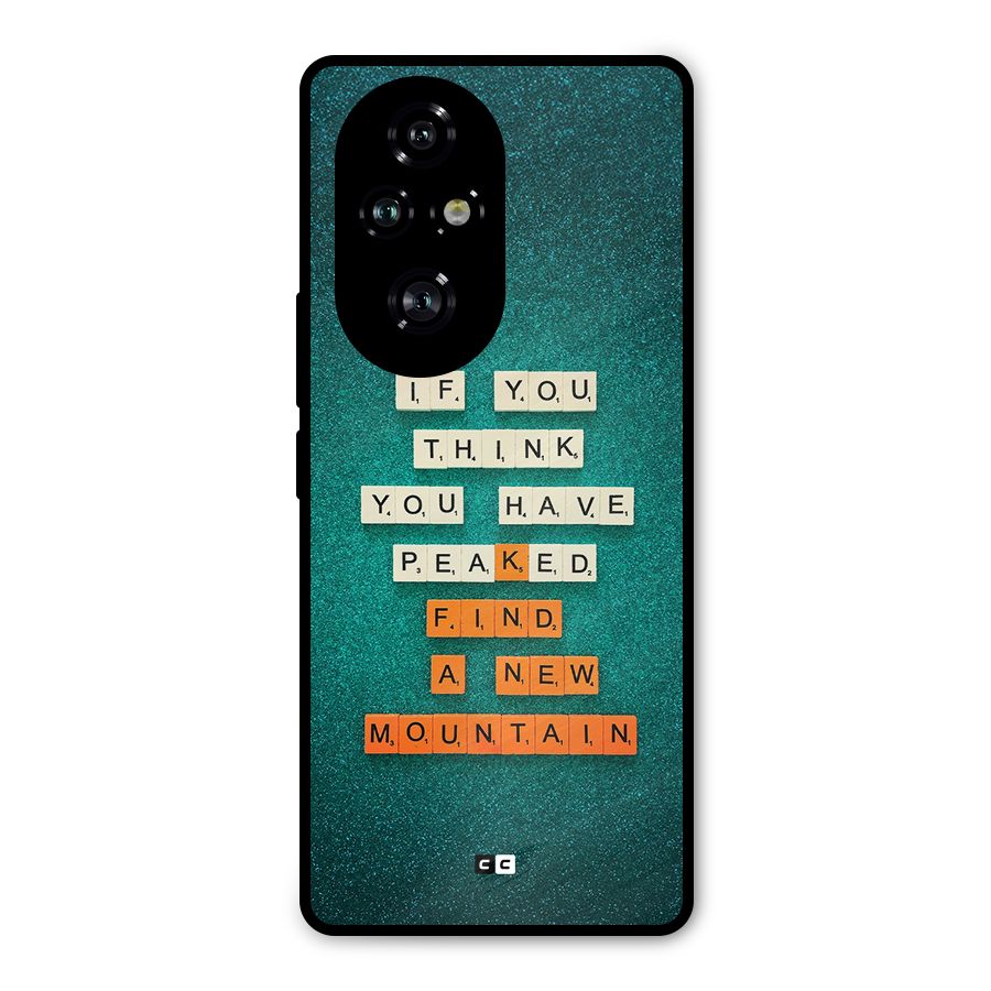 New Mountain Metal Back Case for Honor 200 Pro